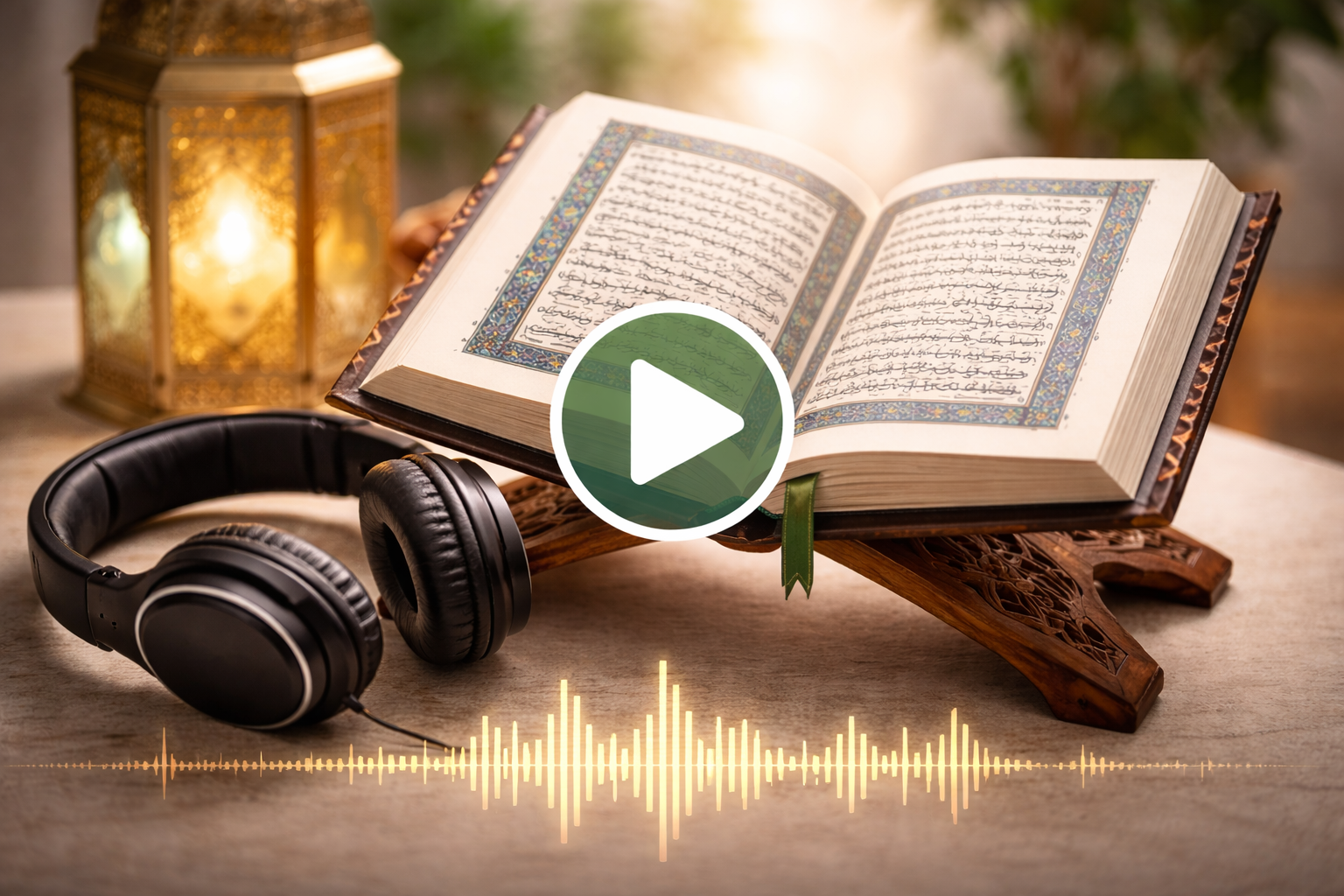 Quran Audio Collection – English Recitation (AI Voice)